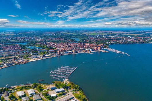 Stralsund von oben