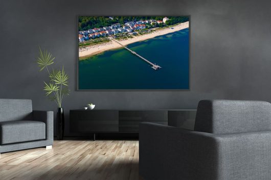 Strandpromenade Bansin von oben
