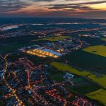 Abends über Bentwisch