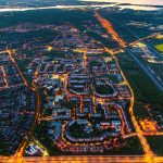 Abends über Rostock Dierkow
