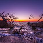 am Strand von Torfbrücke