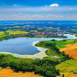 Bützower See von oben