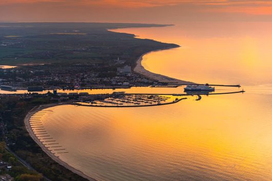 Sonnenuntergang an der Mecklenburger Bucht