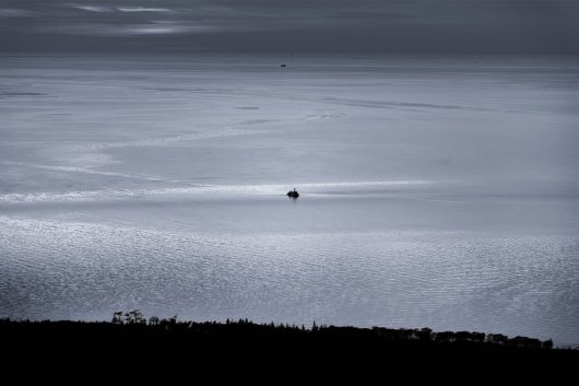 vor der Küste der Rostocker Heide