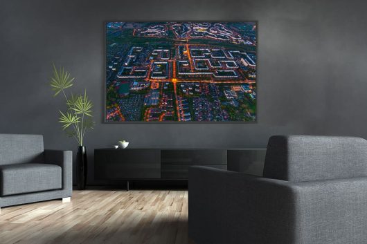 Nachts über Rostock Lichtenhagen