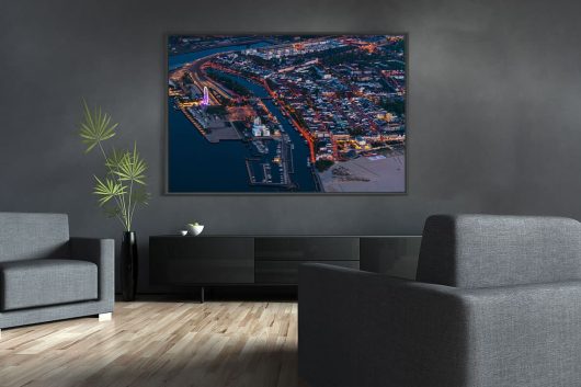 Nachts über dem Alten Strom