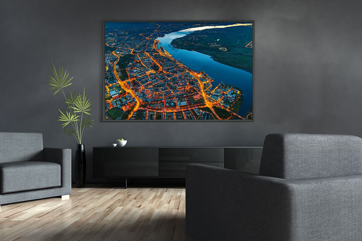 Rostock in der Nacht