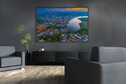 Rostock Stadtmitte von oben