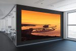 Yachthafen Hohe Düne im Sonnenuntergang