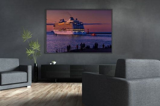 Viking Sky am Molenfeuer