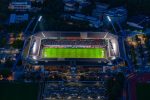 Ostseestadion unter Flutlicht