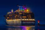 Carnival Miracle am Molenfeuer