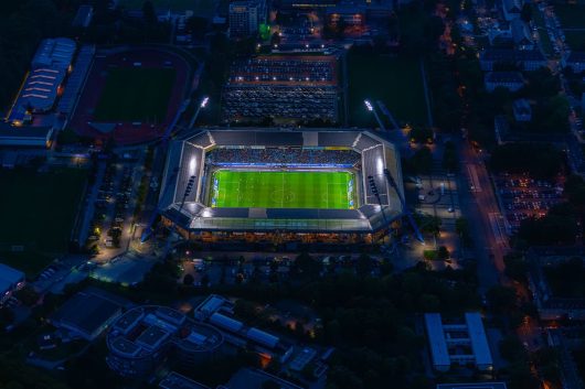 Flutlicht-Doppel am Ostseestadion