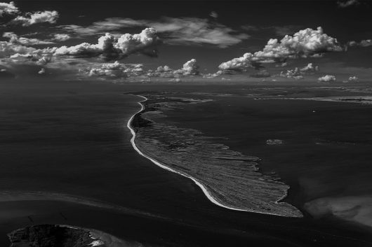 Hiddensee unter Wolken