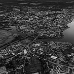 Rostock Stadtmitte von oben