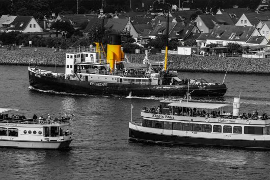 Eisbrecher Stettin im Seekanal