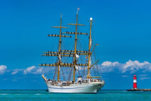 Gorch Fock am Molenfeuer