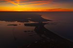 Hohe Düne im Sonnenuntergang