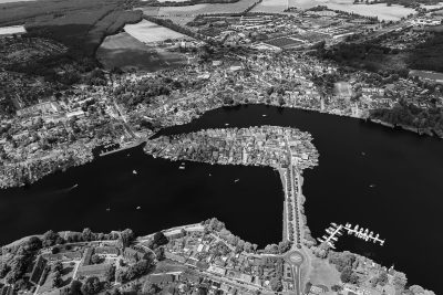 Malchow – Inselstadt von oben