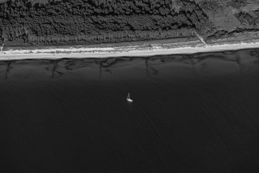 vor der Küste Hiddensees