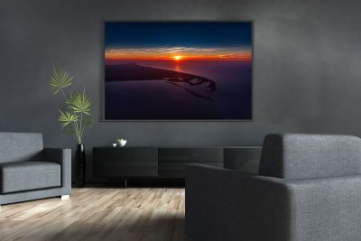 Darßer Ort im Sonnenuntergang