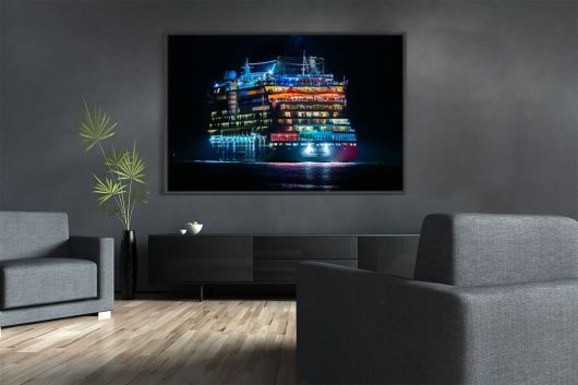 Farbenspiel der AIDAdiva