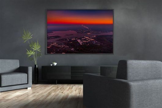 Breitling im Abendrot