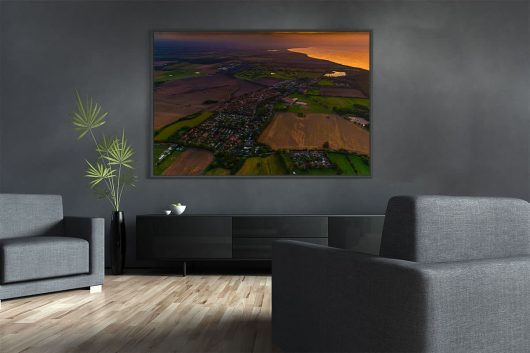 Sonnenuntergang über Diedrichshagen