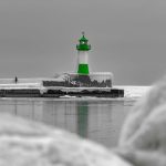 Winter am Molenfeuer Sassnitz