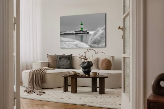 Winter am Molenfeuer Sassnitz